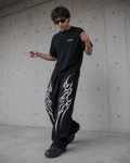 RaveOn Baggy Pantolon Harli Siyah Pantolon