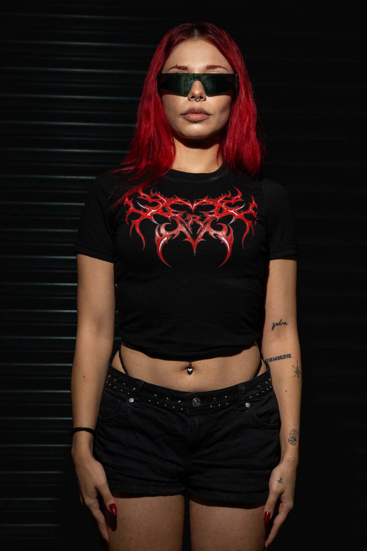 RaveOn Babe Tee Karox Siyah Tişört