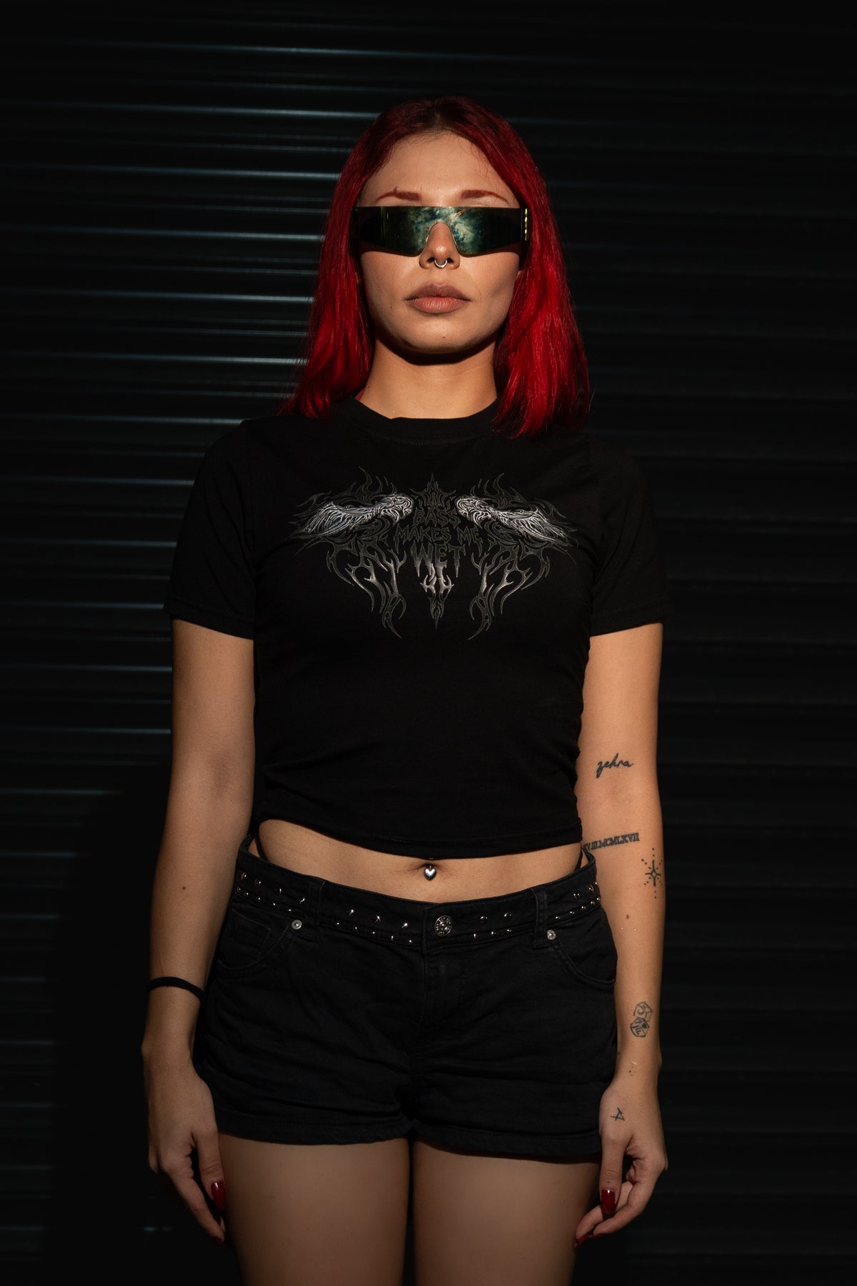 RaveOn Babe Tee Hogy Siyah Tişört