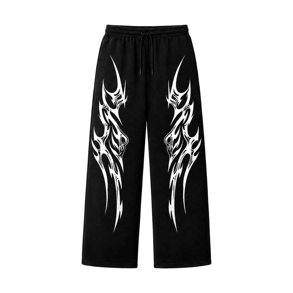 RaveOn Baggy Pantolon Harli Siyah Pantolon